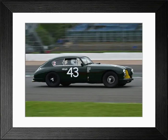 Framed Print : CM20 2379 Carol Spagg, Guy Verhofstadt, Aston Martin DB2-4 Framed Print : CM20 2379 Carol Spagg, Guy Verhofstadt, Aston Martin DB2-4