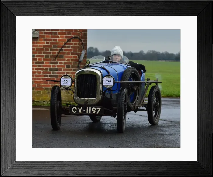 Framed Print : CM22 1220 Miss Abby Oliver, Austin Seven Special Framed Print : CM22 1220 Miss Abby Oliver, Austin Seven Special