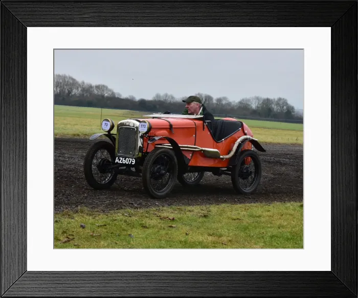Framed Print : CM22 1134 Donald Skelton, Dennis Bingham, Austin 7 Ulster Framed Print : CM22 1134 Donald Skelton, Dennis Bingham, Austin 7 Ulster