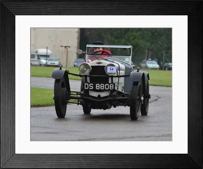 Framed Print : CM22 1105 Robert Ellis, Frazer Nash Super Sports