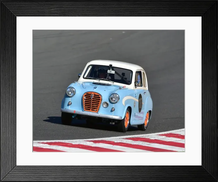 Framed Print : CM18 5772 Jim Ayling, Austin A35 Academy Framed Print : CM18 5772 Jim Ayling, Austin A35 Academy