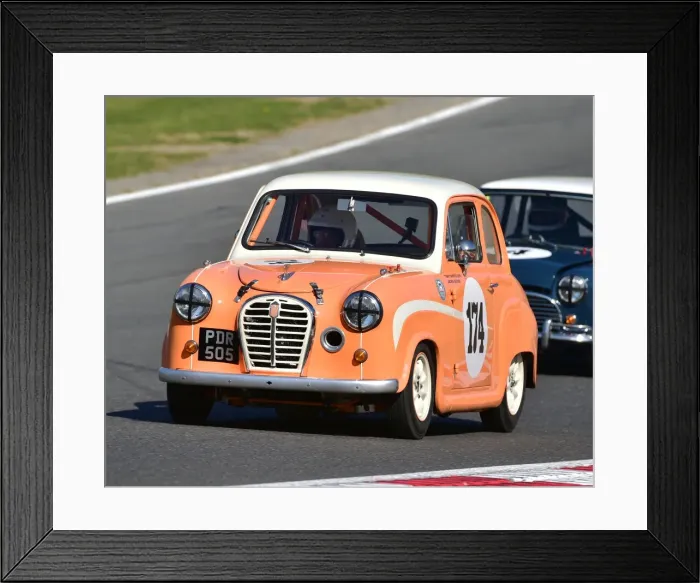 Framed Print : CM18 5766 Tony Shirtcliffe, Austin A35 Academy Framed Print : CM18 5766 Tony Shirtcliffe, Austin A35 Academy