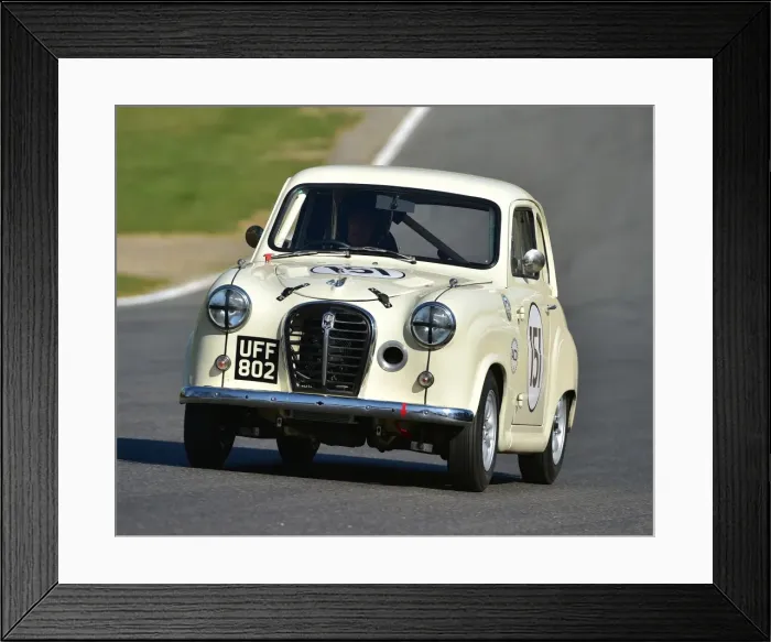Framed Print : CM18 5756 Anthony Lucas, Austin A35 Academy Framed Print : CM18 5756 Anthony Lucas, Austin A35 Academy