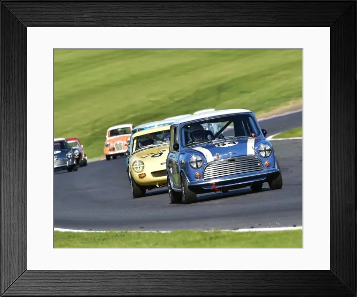 Framed Print : CM18 6617 Steve Jones, Mini Cooper S Framed Print : CM18 6617 Steve Jones, Mini Cooper S