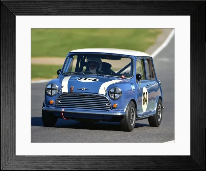 Framed Print : CM18 5742 Steve Jones, Mini Cooper S Framed Print : CM18 5742 Steve Jones, Mini Cooper S