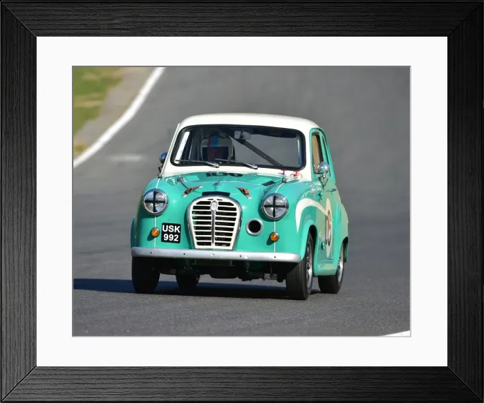 Framed Print : CM18 5740 Nick Powell, Austin A35 Academy Framed Print : CM18 5740 Nick Powell, Austin A35 Academy