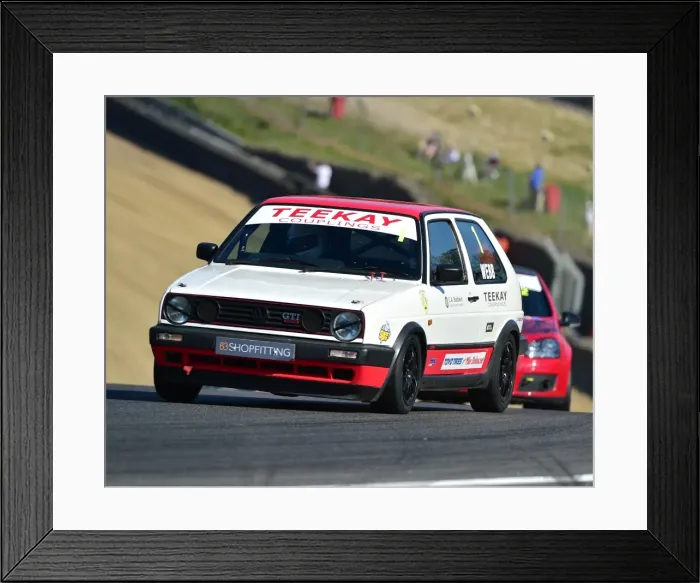 Framed Print : CM18 5707 Chris Webb, VW Golf GTi Mk2 Framed Print : CM18 5707 Chris Webb, VW Golf GTi Mk2