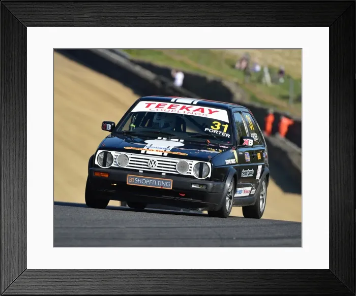 Framed Print : CM18 5688 Nick Porter, VW Golf GTi Mk2 Framed Print : CM18 5688 Nick Porter, VW Golf GTi Mk2
