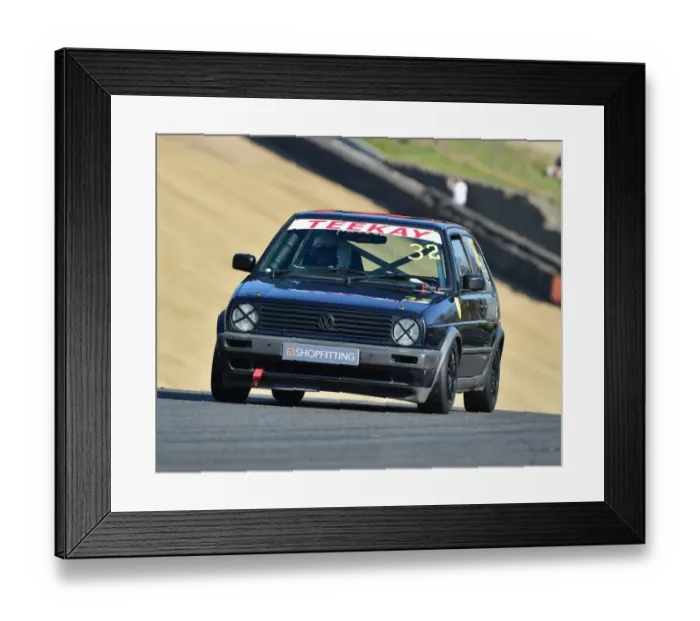 Framed Print : CM18 5722 Paul Burt, VW Golf GTi Mk2 Framed Print : CM18 5722 Paul Burt, VW Golf GTi Mk2