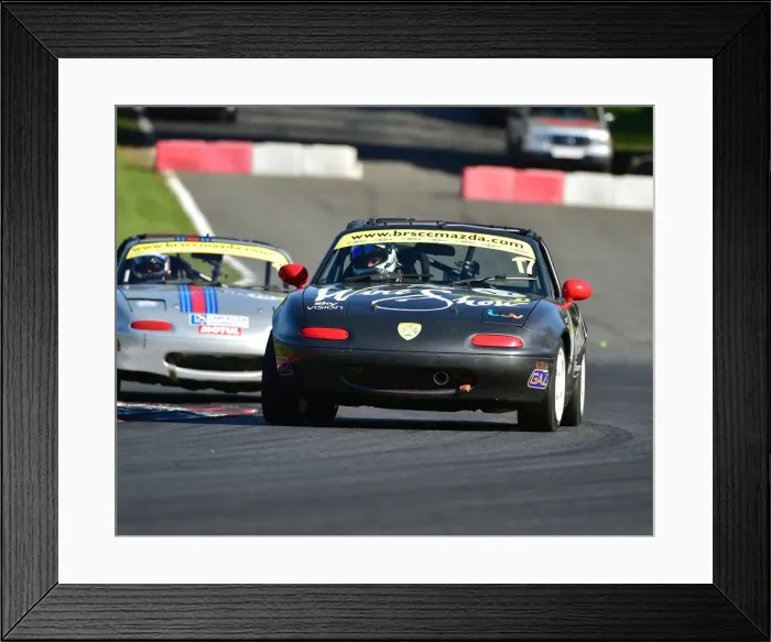 Framed Print : CM18 6603 Russ Lindsay, Mazda MX-5