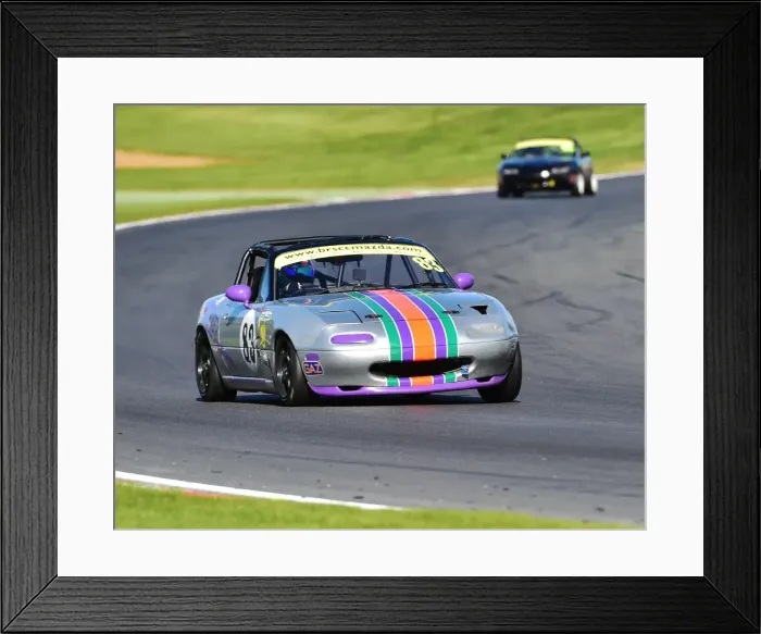 Framed Print : CM18 6612 Brian Trott, Mazda MX-5 Framed Print : CM18 6612 Brian Trott, Mazda MX-5