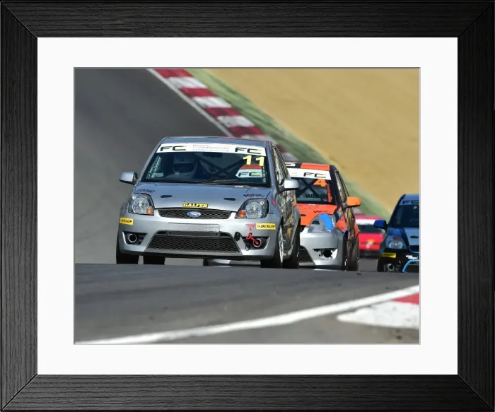 Framed Print : CM18 6256 Lee Dendy-Sadler, Ford Fiesta ST
