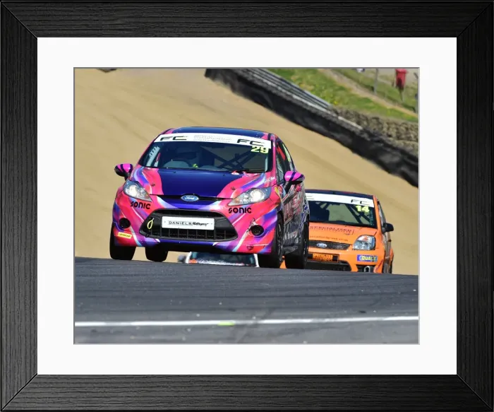 Framed Print : CM18 6305 Thomas Hutchins, Ford Fiesta Zetec S Framed Print : CM18 6305 Thomas Hutchins, Ford Fiesta Zetec S
