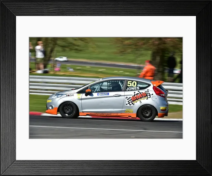 Framed Print : CM18 6293 Penelope Jones, Ford Fiesta Zetec S Framed Print : CM18 6293 Penelope Jones, Ford Fiesta Zetec S