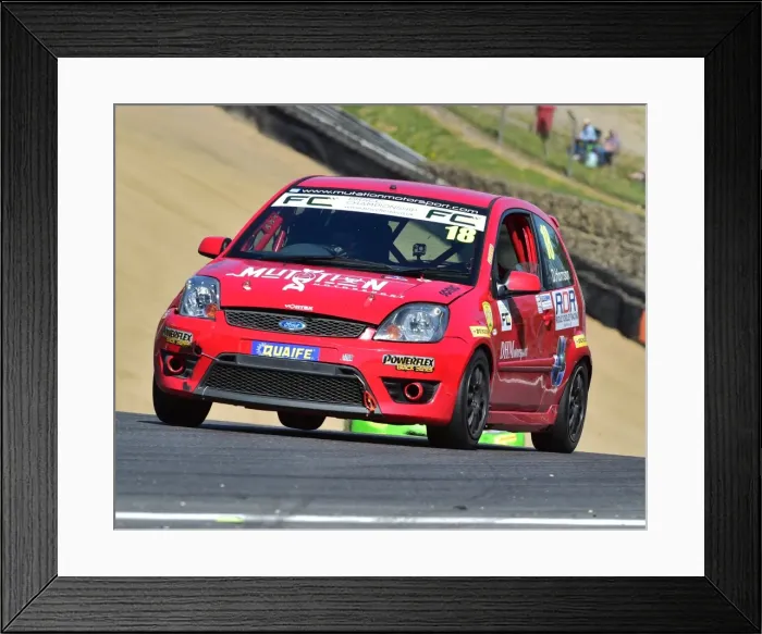 Framed Print : CM18 6311 Danny Harrison, Ford Fiesta ST Framed Print : CM18 6311 Danny Harrison, Ford Fiesta ST