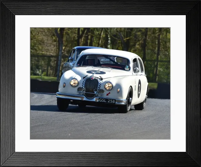 Framed Print : CM18 6526 Glenn Pearson, Peter Dorlin, Jaguar Mk1 Framed Print : CM18 6526 Glenn Pearson, Peter Dorlin, Jaguar Mk1