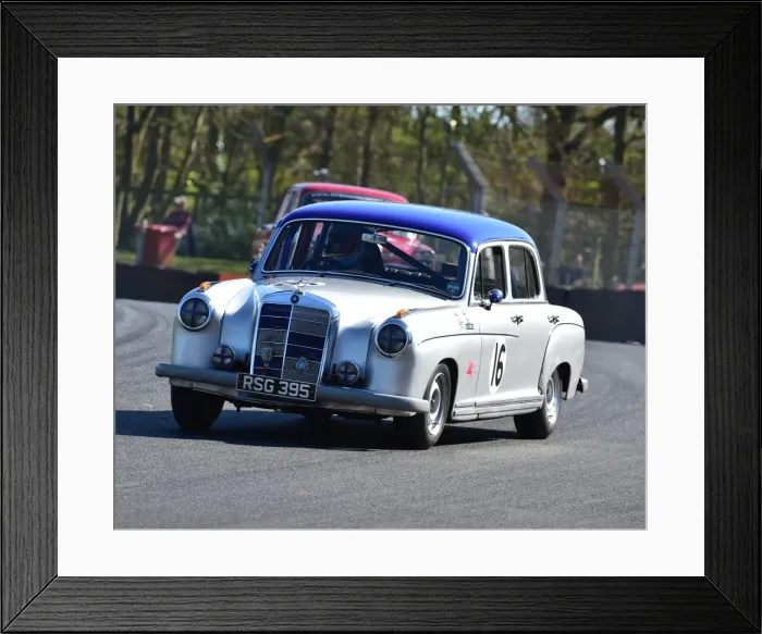 Framed Print : CM18 6516 Chris Russell, Steve Russell, Mercedes Benz 220S Framed Print : CM18 6516 Chris Russell, Steve Russell, Mercedes Benz 220S