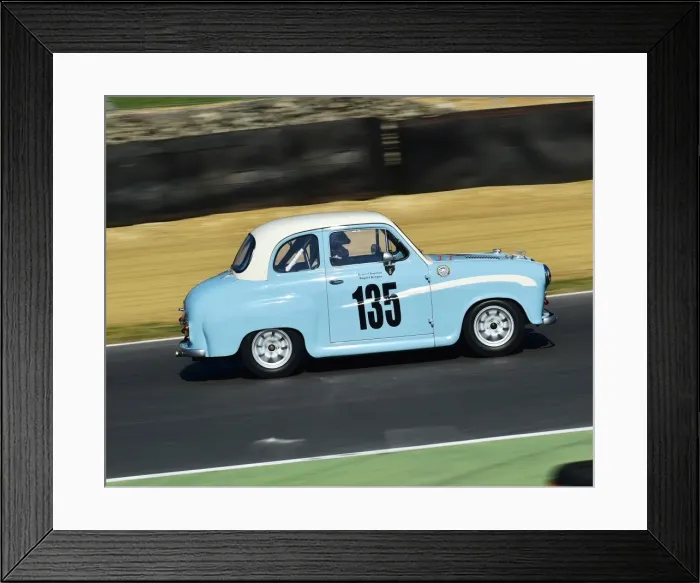 Framed Print : CM18 5556 Bruce Chapman, Austin A35 Academy Framed Print : CM18 5556 Bruce Chapman, Austin A35 Academy