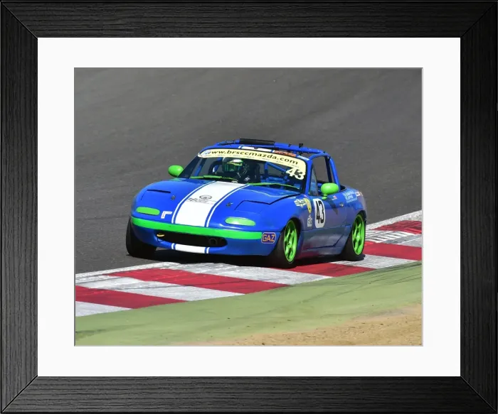 Framed Print : CM18 6025 Will Blackwell-Chambers, Mazda MX-5 Framed Print : CM18 6025 Will Blackwell-Chambers, Mazda MX-5
