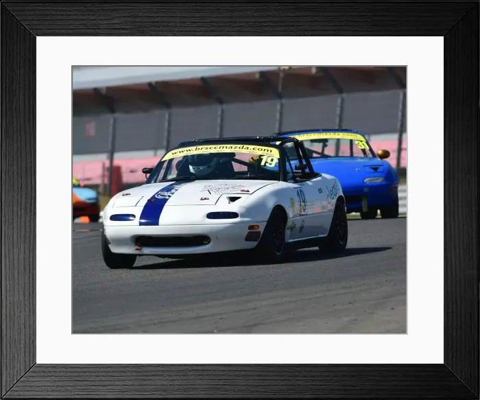 Framed Print : CM18 5961 Oliver Robinson, Mazda MX-5