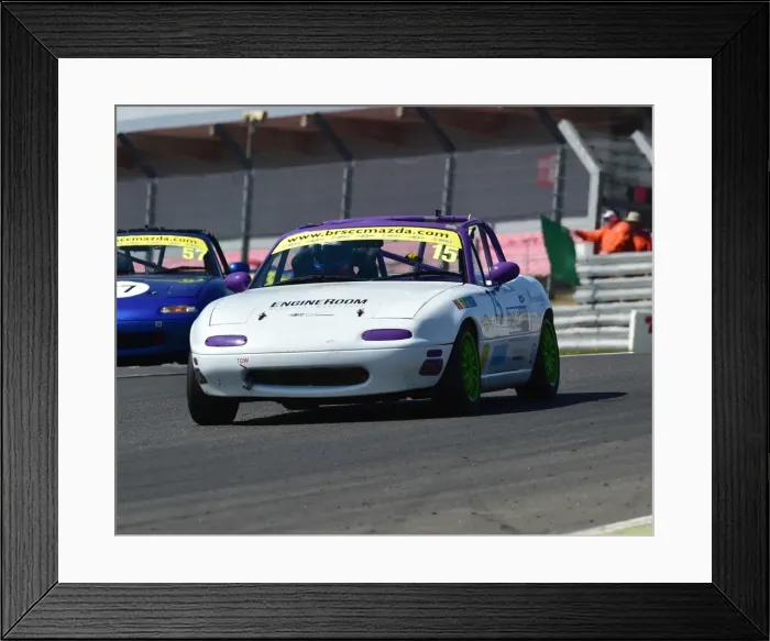 Framed Print : CM18 5960 John Langridge, Mazda MX-5 Framed Print : CM18 5960 John Langridge, Mazda MX-5