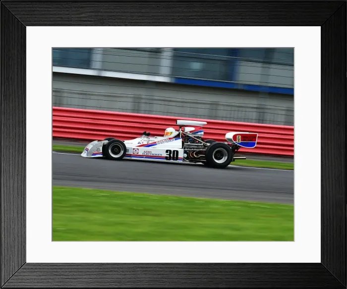 Framed Print : CM19 2739 Paul Campfield, Chevron B24