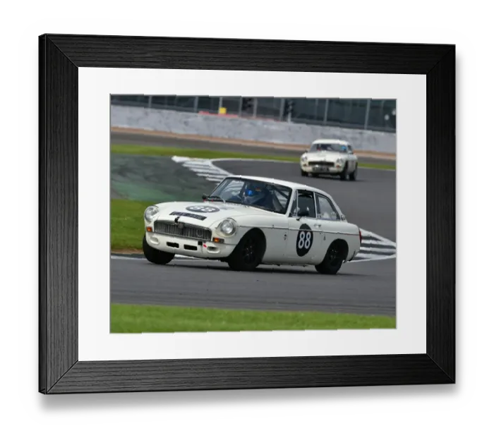 Framed Print : CM19 3155 Paul Brown, MG B Framed Print : CM19 3155 Paul Brown, MG B