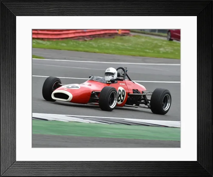 Framed Print : CM19 3043 Mark Pangborn, Brabham BT28