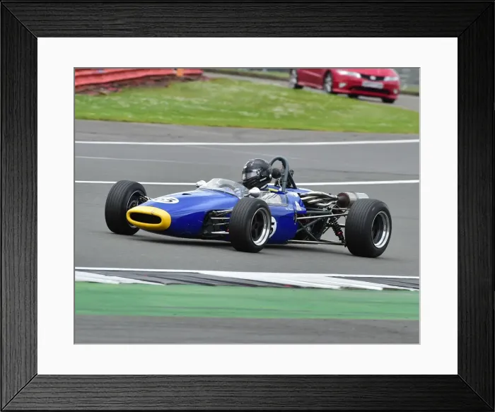 Framed Print : CM19 3009 Peter Thompson, Brabham BT21 Framed Print : CM19 3009 Peter Thompson, Brabham BT21