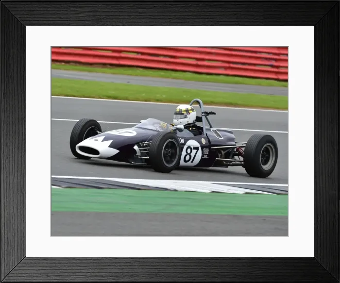 Framed Print : CM19 3124 Peter Barclay, Brabham BT15 Framed Print : CM19 3124 Peter Barclay, Brabham BT15