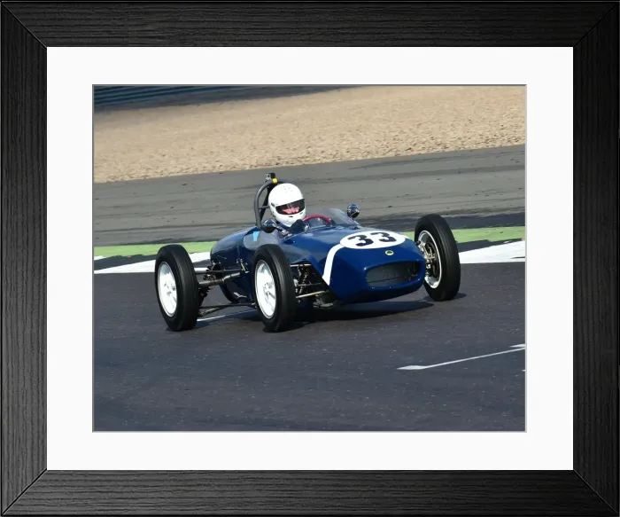 Framed Print : CM19 2483 Stuart Tizzard, Lotus 18