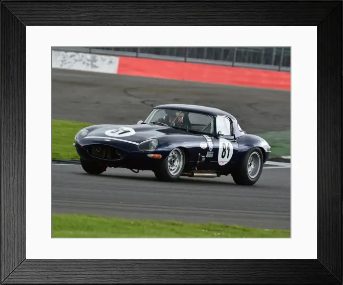 Framed Print : CM19 2727 Phil Keen, Jaguar E-Type Framed Print : CM19 2727 Phil Keen, Jaguar E-Type