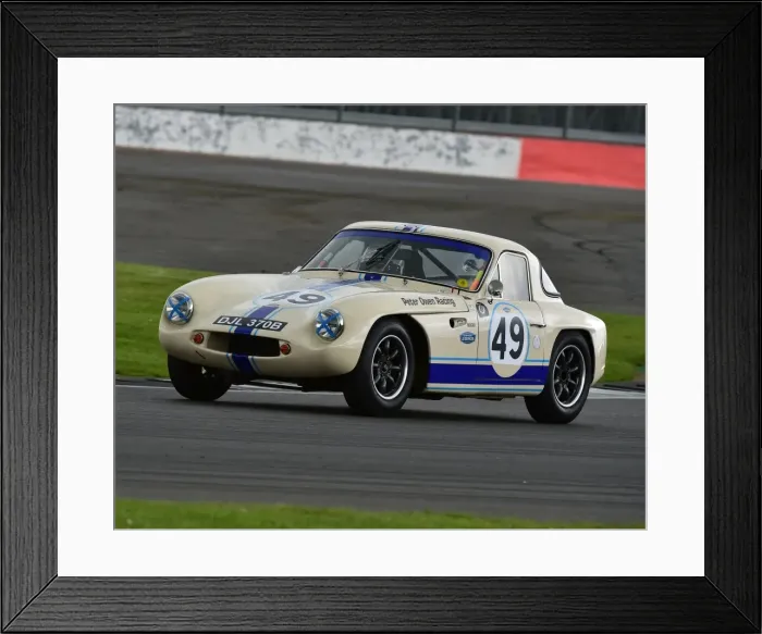 Framed Print : CM19 2721 Colin Elstrop, Helen Elstrop, TVR Grantura Mk III