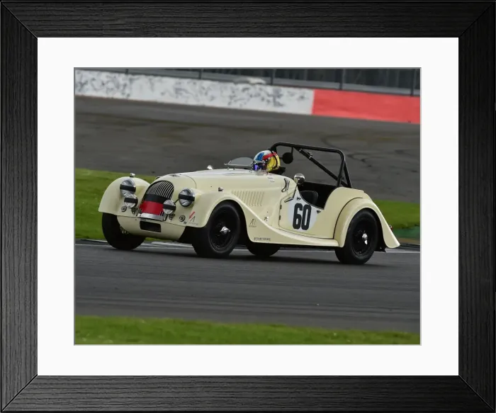 Framed Print : CM19 2718 Andrew Bentley, Morgan Plus 4 Framed Print : CM19 2718 Andrew Bentley, Morgan Plus 4