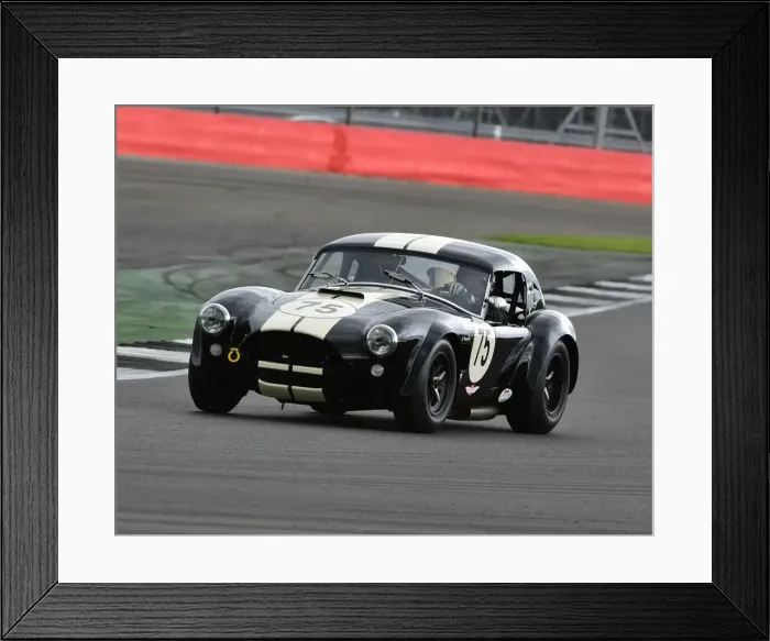 Framed Print : CM19 2715 Stuart Morley, James Morley, Clive Morley, MGB