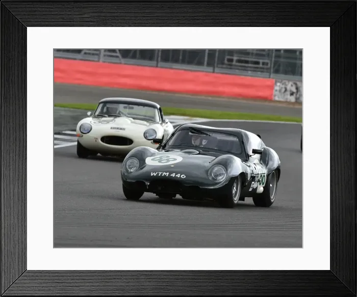 Framed Print : CM19 2708 Frederic Wakeman, Patrick Blakeney-Edwards, Lister Jaguar Coupe Framed Print : CM19 2708 Frederic Wakeman, Patrick Blakeney-Edwards, Lister Jaguar Coupe