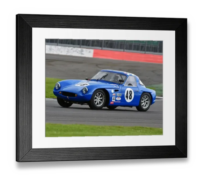 Framed Print : CM19 2692 Joe Ward, Richard Bull, TVR Grantura Mk III Framed Print : CM19 2692 Joe Ward, Richard Bull, TVR Grantura Mk III
