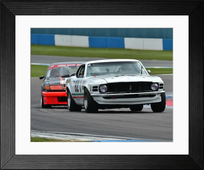 Framed Print : CM18 8481 Peter Hallford, Ford Boss Mustang Framed Print : CM18 8481 Peter Hallford, Ford Boss Mustang