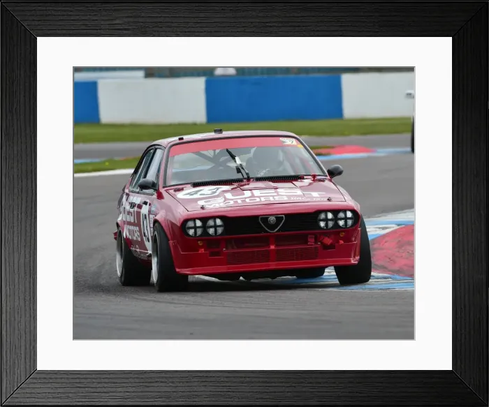 Framed Print : CM18 8444 Ian Guest, Chris Snowdon, Alfa Romeo GTV6 Framed Print : CM18 8444 Ian Guest, Chris Snowdon, Alfa Romeo GTV6