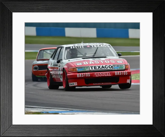 Framed Print : CM18 8491 Steve Soper, Chris Ward, Rover Bastos Vitesse