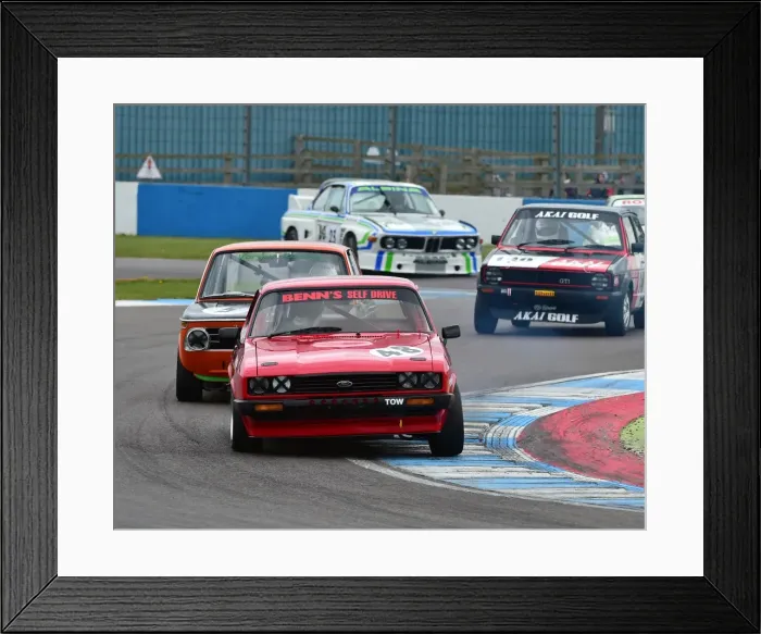 Framed Print : CM18 8421 Robin Benn, Ford Capri Framed Print : CM18 8421 Robin Benn, Ford Capri