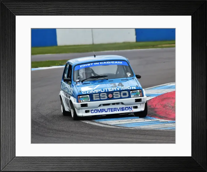 Framed Print : CM18 8409 Patrick Watts, Nick Swift, MG Metro Turbo Framed Print : CM18 8409 Patrick Watts, Nick Swift, MG Metro Turbo