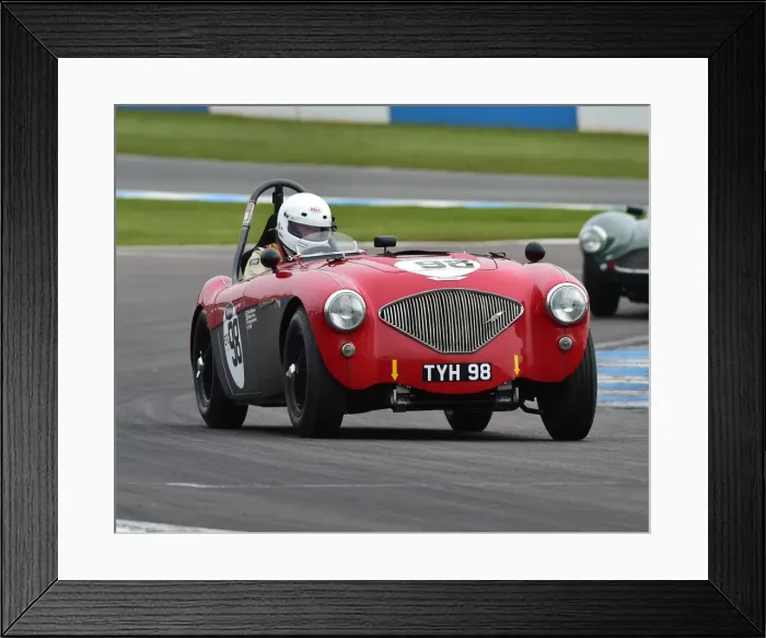 Framed Print : CM19 0405 Nick Matthews, Austin Healey 100-4 Framed Print : CM19 0405 Nick Matthews, Austin Healey 100-4