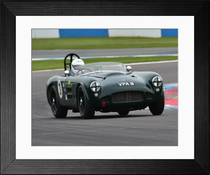 Framed Print : CM19 0402 Andrew Hall, Martin Hunt, HWM Sports Racing Framed Print : CM19 0402 Andrew Hall, Martin Hunt, HWM Sports Racing