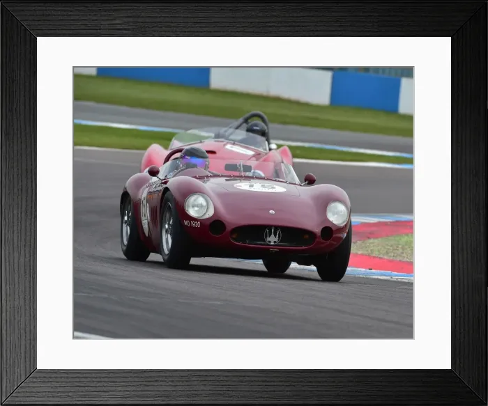 Framed Print : CM19 0369 Martin Halusa, Lukas Halusa, Maserati 300S Framed Print : CM19 0369 Martin Halusa, Lukas Halusa, Maserati 300S