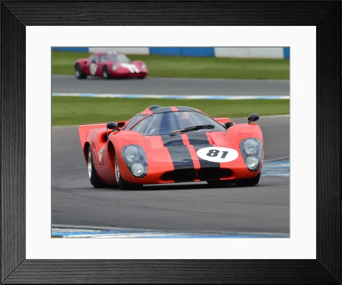 Framed Print : CM18 9358 Chris Beighton, Nigel Greensall, Lola T70 MK3B Framed Print : CM18 9358 Chris Beighton, Nigel Greensall, Lola T70 MK3B