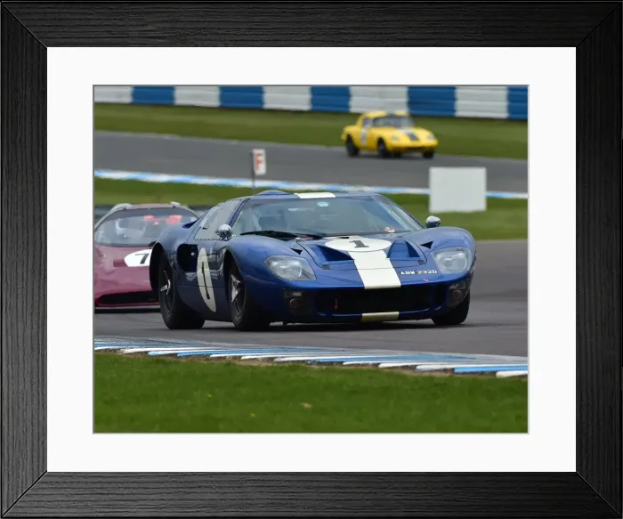 Framed Print : CM18 9349 Oliver Bryant, Grahame Bryant, Ford GT40