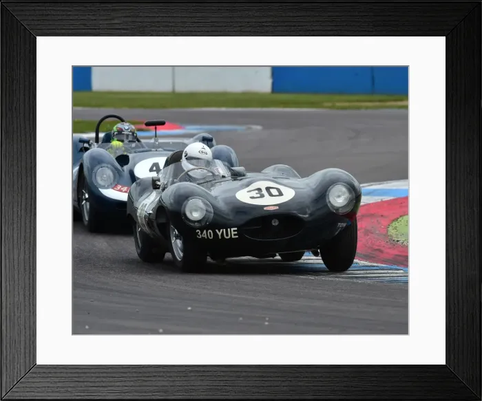 Framed Print : CM18 8984 Chris Ball, Nick Ball, Jaguar D-Type Framed Print : CM18 8984 Chris Ball, Nick Ball, Jaguar D-Type