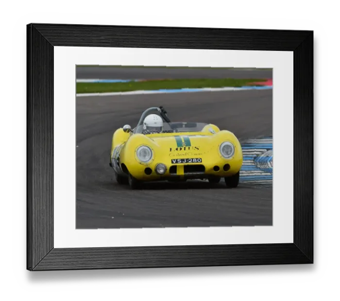 Framed Print : CM18 9029 Jason Yates, Ben Mitchell, Lotus XI, Custard Climax Framed Print : CM18 9029 Jason Yates, Ben Mitchell, Lotus XI, Custard Climax