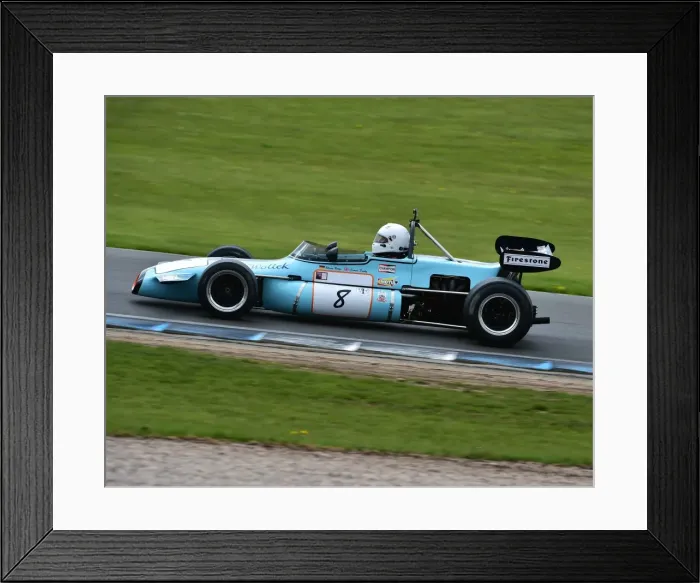 Framed Print : CM18 8361 Klaus Bergs, Brabham BT36 Framed Print : CM18 8361 Klaus Bergs, Brabham BT36